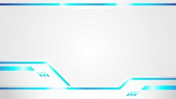 blue and white abstract background futuristic gaming concept illustration design vector