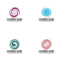 Hurricane logo symbol icon illustration vector