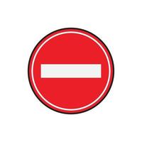 Stop Sign vector for website symbol icon presentation