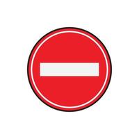 Stop Sign vector for website symbol icon presentation