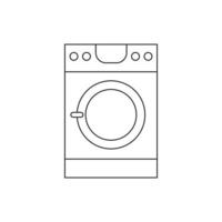 washing machine icon for website symbol icon presentation vector