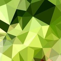 Electric Lime Green Abstract Low Polygon Background vector