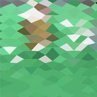 Emerald Green Abstract Low Polygon Background vector