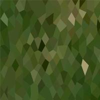 Jungle Green Abstract Low Polygon Background vector