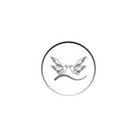 bird icon image illustration vector design line