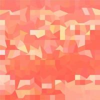 Orange Abstract Low Polygon Background vector