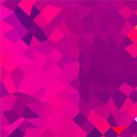 Medium Violet Red Abstract Low Polygon Background vector