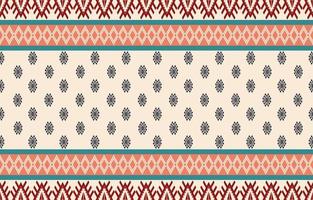 patrón geométrico triangular colorido, estilo de textura étnica tribal, diseño para imprimir en productos, fondo, bufanda, ropa, envoltura, tela, ilustración vectorial. vector