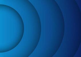 The background is designed with a blue wavy circle shape and beams, space concept vector