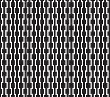 abstract pattern border Seamless black, gray and white square stripes Beautiful geometric maze pattern fabric. vector