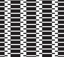 abstract pattern border Seamless black, gray and white square stripes Beautiful geometric maze pattern fabric. vector