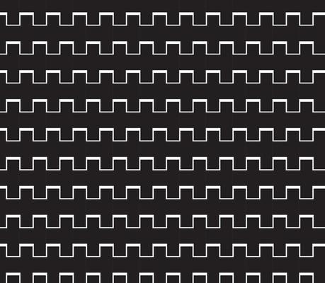 abstract pattern border Seamless black, gray and white square stripes Beautiful geometric maze pattern fabric.