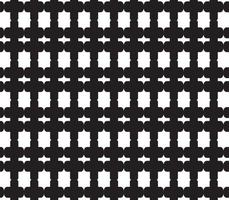 abstract pattern border Seamless black, gray and white square stripes Beautiful geometric maze pattern fabric. vector