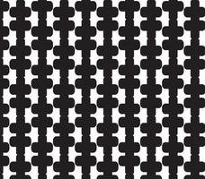 abstract pattern border Seamless black, gray and white square stripes Beautiful geometric maze pattern fabric. vector