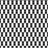 abstract pattern border Seamless black, gray and white square stripes Beautiful geometric maze pattern fabric. vector