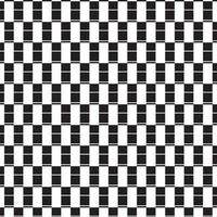 abstract pattern border Seamless black, gray and white square stripes Beautiful geometric maze pattern fabric. vector