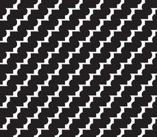 abstract pattern border Seamless black, gray and white square stripes beautiful geometric pattern fabric vector