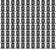 abstract pattern border Seamless black, gray and white square stripes beautiful geometric pattern fabric vector