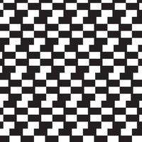 abstract pattern border Seamless black, gray and white square stripes beautiful geometric pattern fabric vector