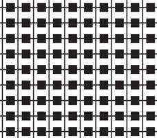 abstract pattern border Seamless black, gray and white square stripes beautiful geometric pattern fabric vector