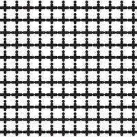 abstract pattern border Seamless black, gray and white square stripes beautiful geometric pattern fabric vector