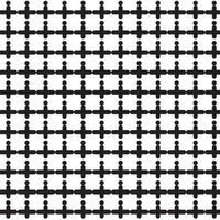 abstract pattern border Seamless black, gray and white square stripes beautiful geometric pattern fabric vector