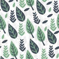 Leaves Seamless Pattern vector