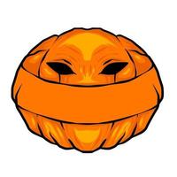 Pumpkin halloween art vector