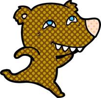 bear cartoon chraracter vector