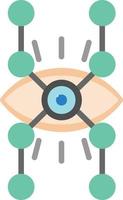 Visualization Flat Icon vector