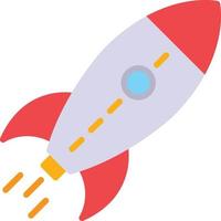 Launch Flat Icon vector