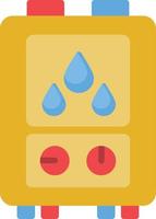 Water Boiler Flat Icon vector