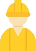 Worker Flat Icon vector