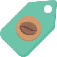 Tag Flat Icon vector