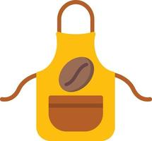 Apron Flat Icon vector