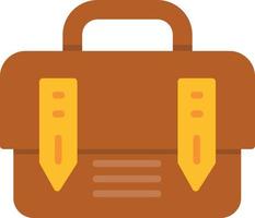 Business Bag Flat Icon vector