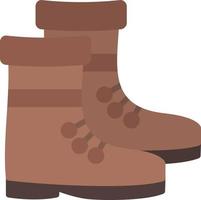 Boots Flat Icon vector