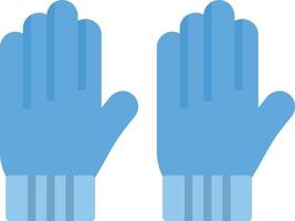 Gloves Flat Icon vector