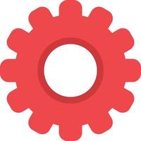 Cogwheel Flat Icon vector