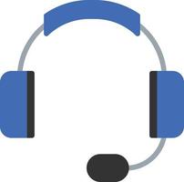 Headphones Flat Icon vector