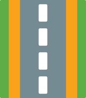 Road Flat Icon vector