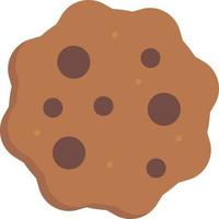 Cookie Flat Icon vector