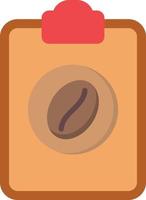 Coffee Menu Flat Icon vector