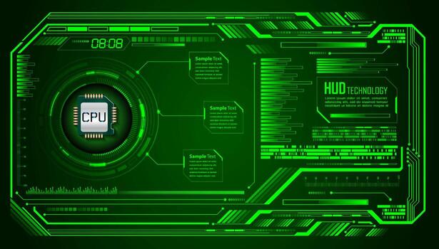 Modern Technology Background vector