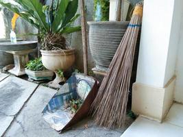 broom sticks and cikrak inherited from the ancestors that are still preserved by the Indonesian population