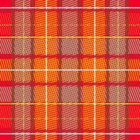 Tartan plaid pattern seamless vector background. Multicolored for flannel shirt, blanket, throw, or other modern textile design. Herringbone woven texture.
