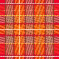 Tartan plaid pattern seamless vector background. Multicolored for flannel shirt, blanket, throw, or other modern textile design. Herringbone woven texture.