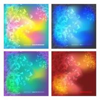 Abstract Geometric backgrounds. Polygonal vector design.