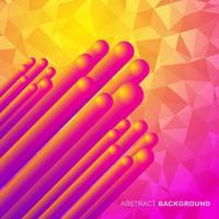 Futuristic gradient geometric background. Liquid color wallpaper design. Banner design template vector