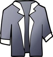 cartoon suit shirt vector